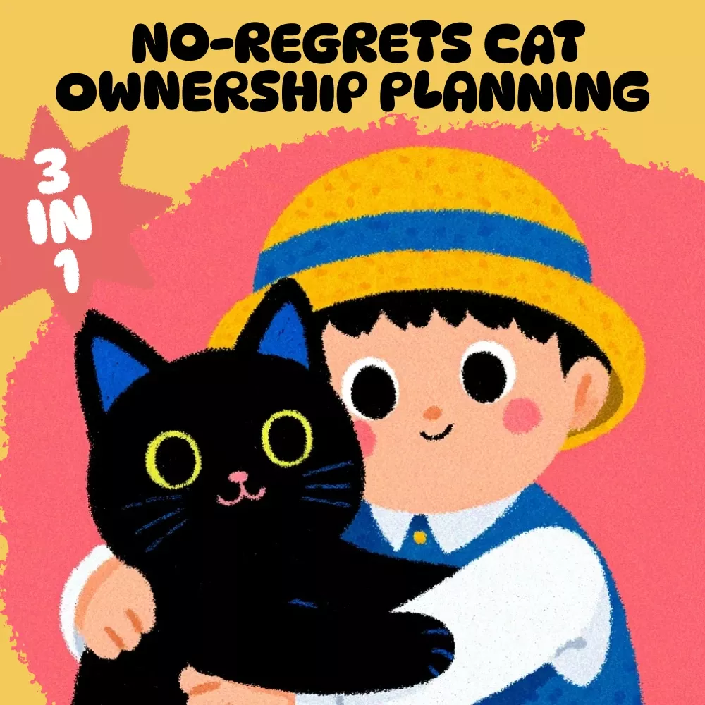 No-Regrets Cat Planning Pack: Budget, Setup & Routines