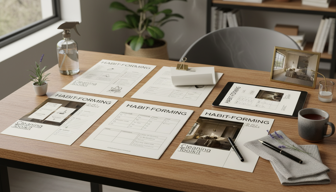 10 Cleaning Printables to Build a 15-Min Daily Reset