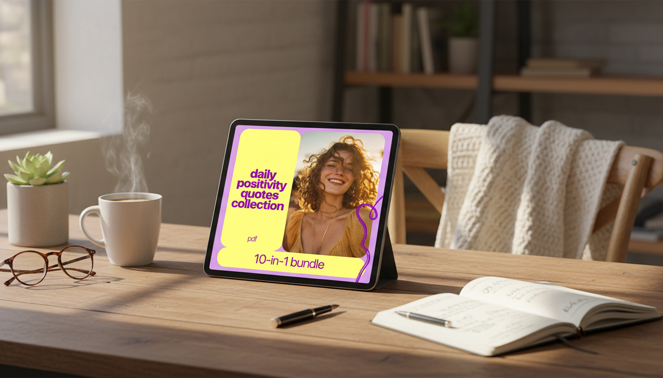 10-in-1 Daily Positivity Quotes Bundle for Motivation