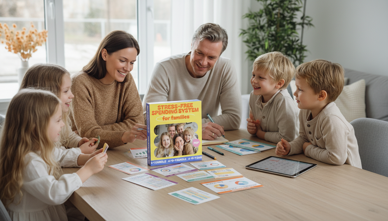 15-Min Weekly Budget System for Stress-Free Family Spending