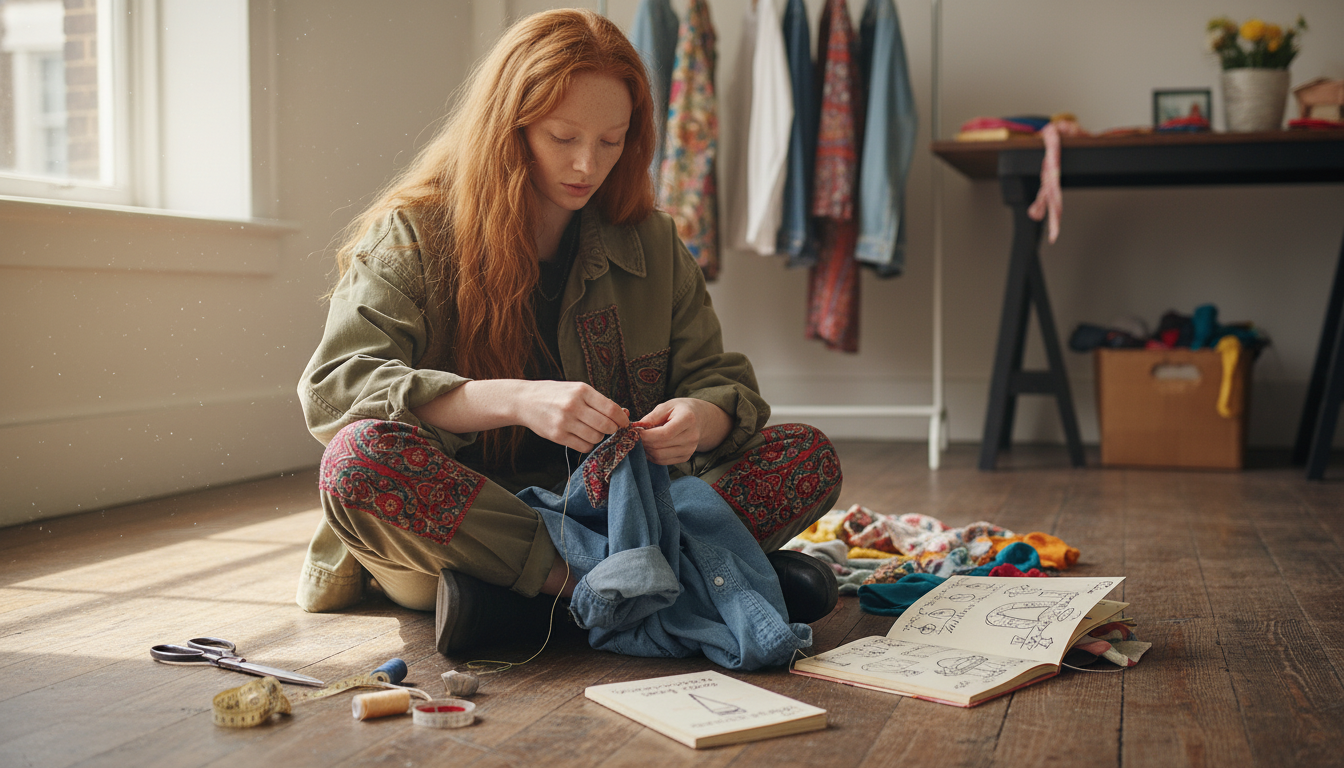 Beginner Upcycling Clothes: 12 Easy Fixes + Mini Plan