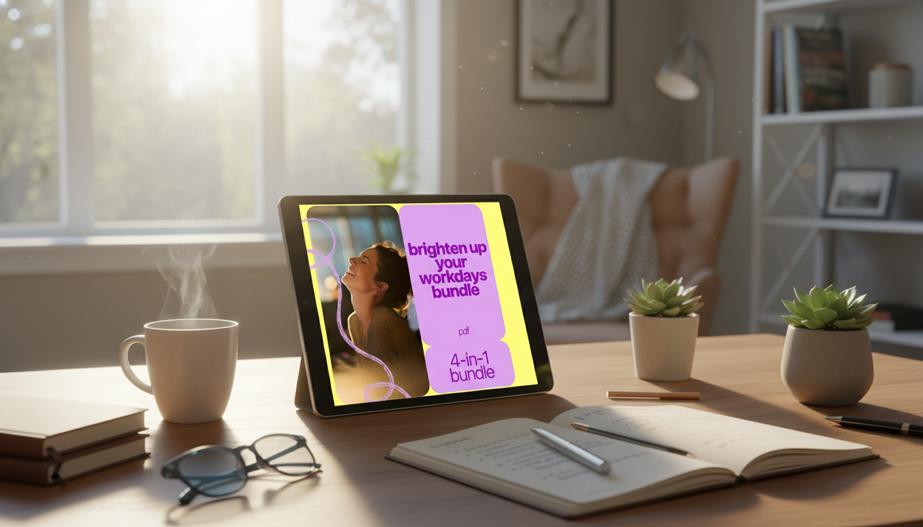 Brighten Up Workdays: Career Momentum in 10 Minutes