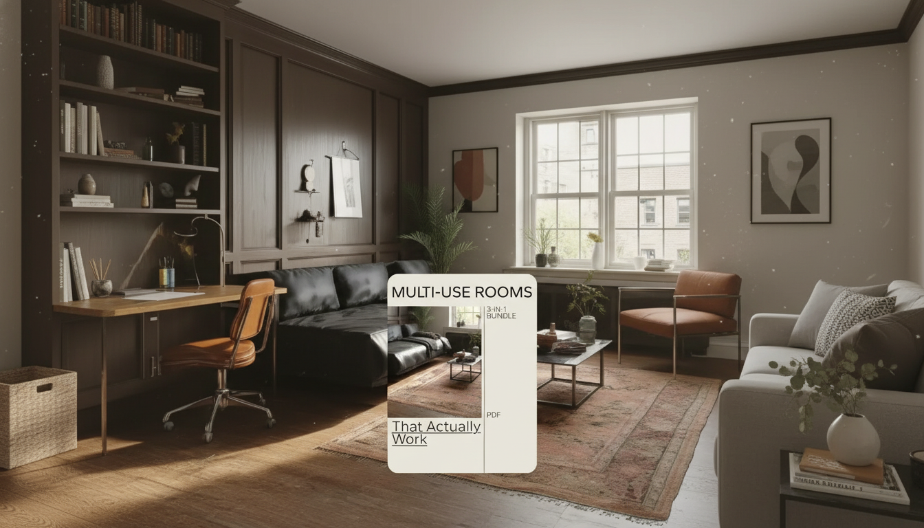 Calm Multi-Use Rooms: Zones, Storage & Fast Resets