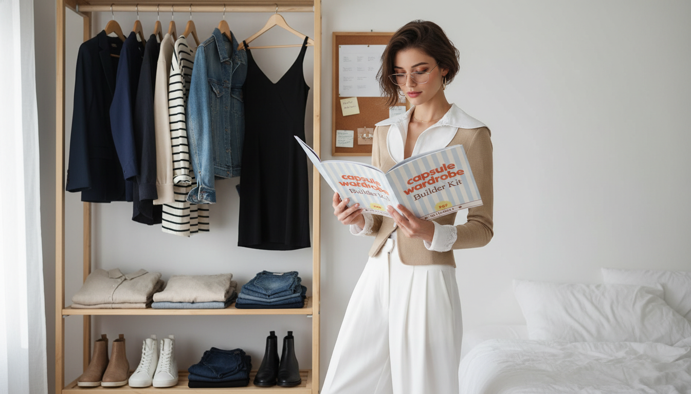 Capsule Wardrobe Builder Kit: A Step-by-Step Closet Reset