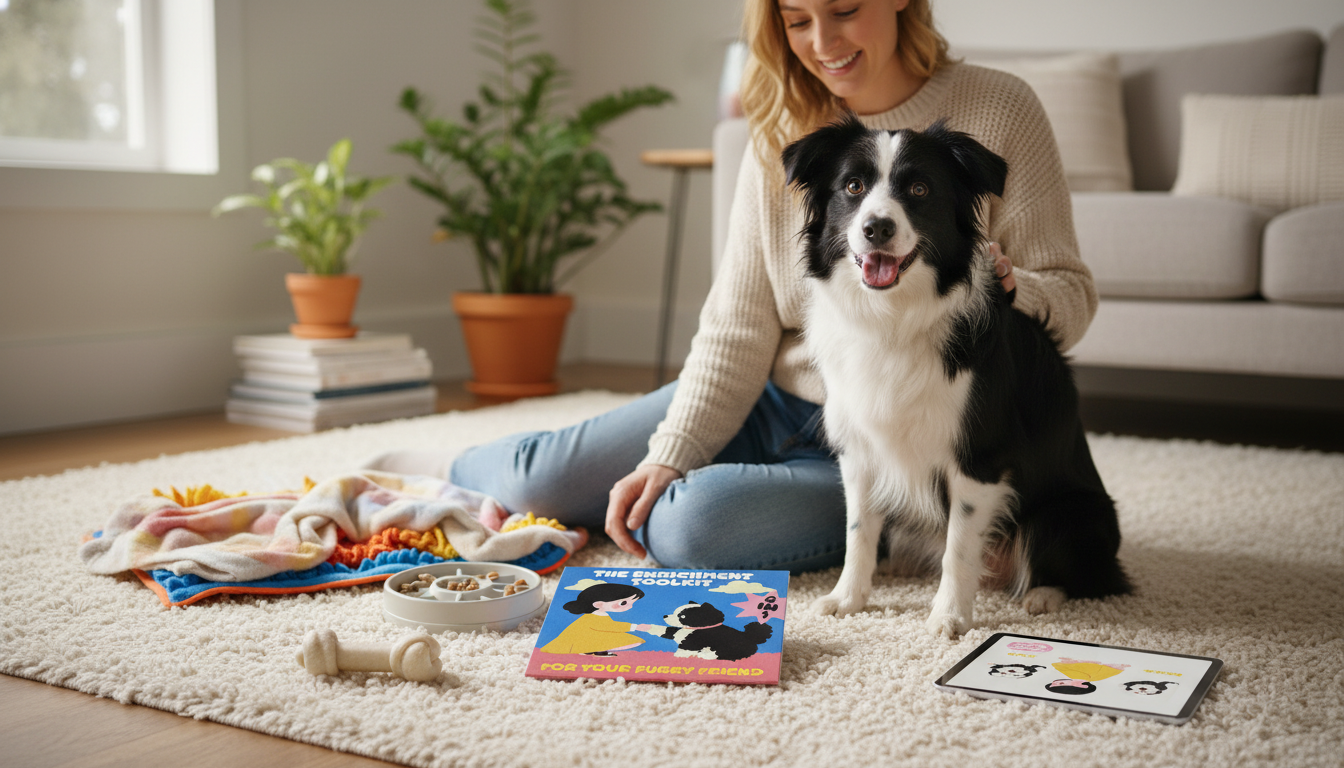 Daily Pet Enrichment Made Easy: 4-in-1 Digital Toolkit