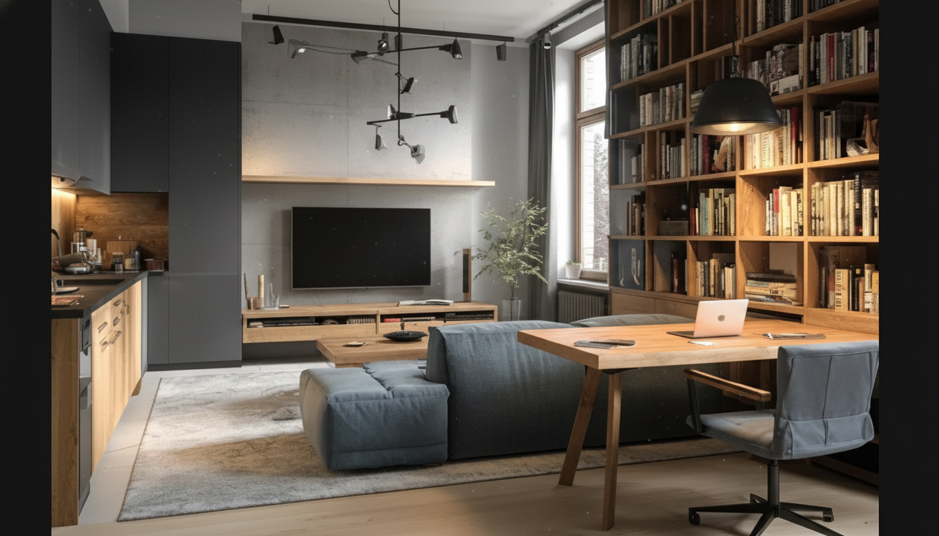 Design One Room for Many Uses: Work, Host, Relax