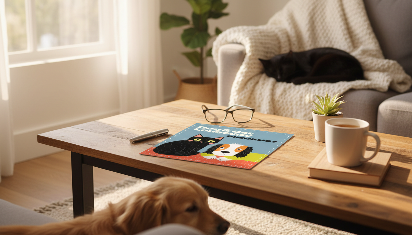 Dog & Cat Longevity Checklist: Daily-to-Yearly Care Plan