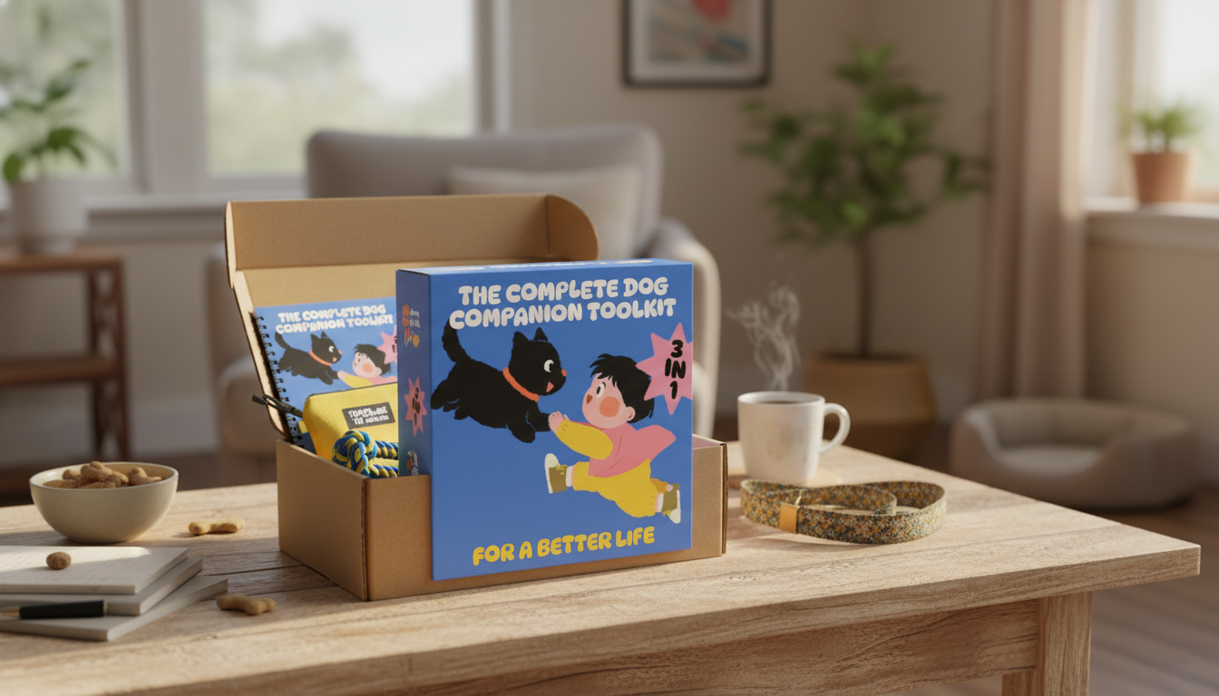 Dog Companion Toolkit: 3-in-1 Bundle for Daily Training