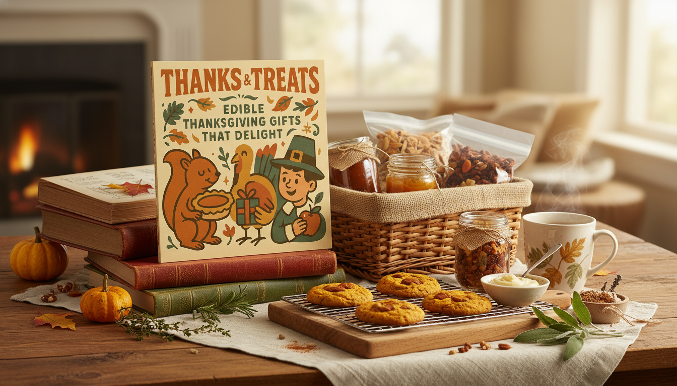 Easy Edible Thanksgiving Gifts: Sweet & Savory DIY Ideas