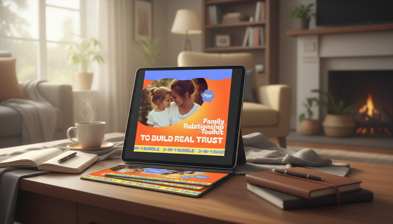 Build Real Trust at Home: Family Relationship Toolkit (3‑in‑1)
