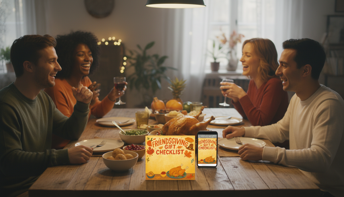 Friendsgiving Gift Checklist: Thoughtful, Easy Picks