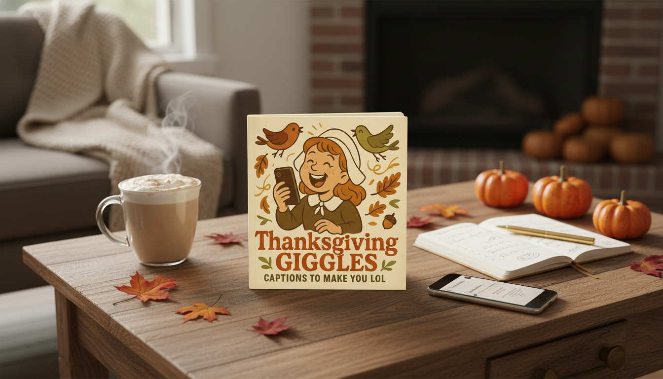 Funny Thankful Thanksgiving Captions + Posting Checklist