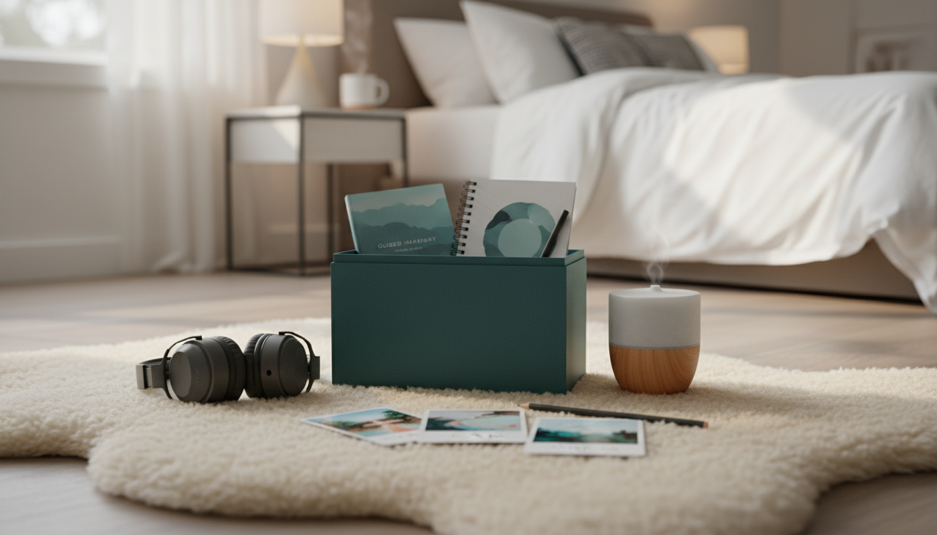 Guided Imagery Sleep Toolkit: 4-in-1 Bundle for Rest