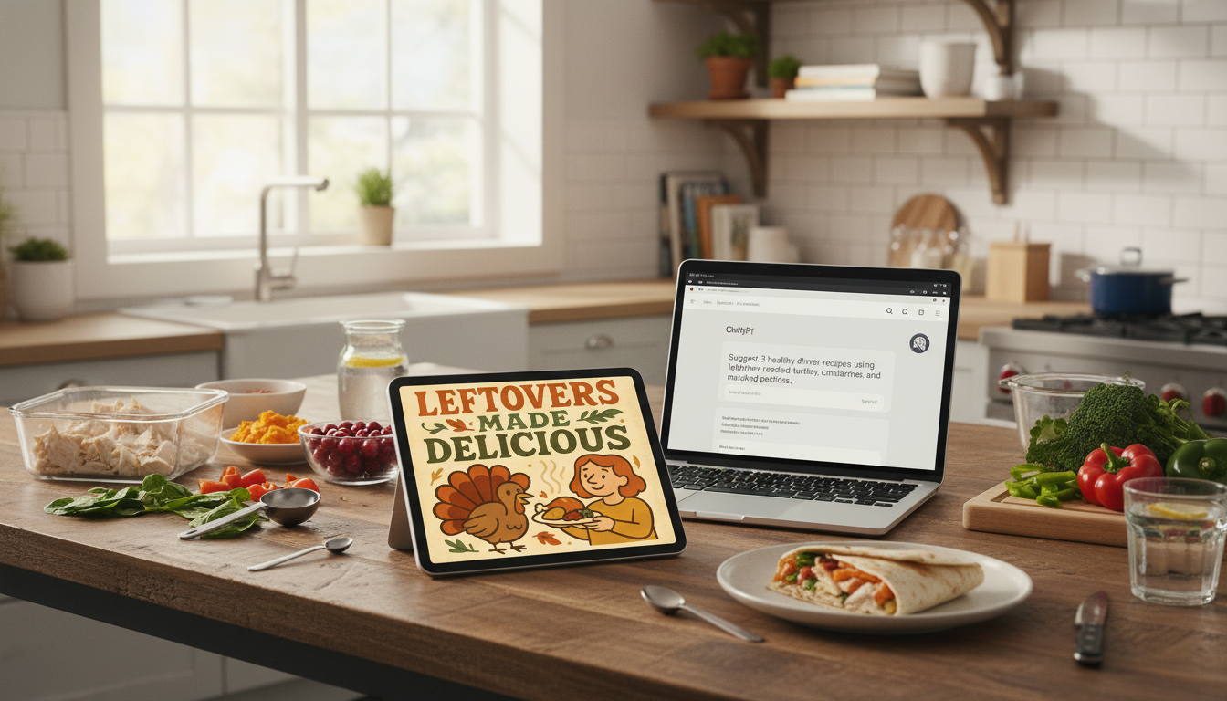 Healthy Leftover Meals with AI: Quick Fridge Makeovers