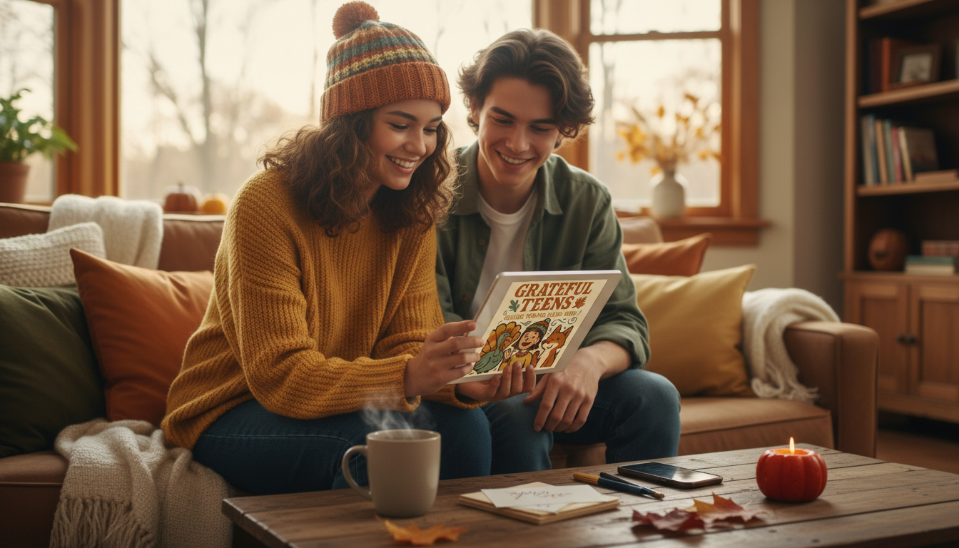 Low-Cringe Thanksgiving Gratitude Ideas for Teens