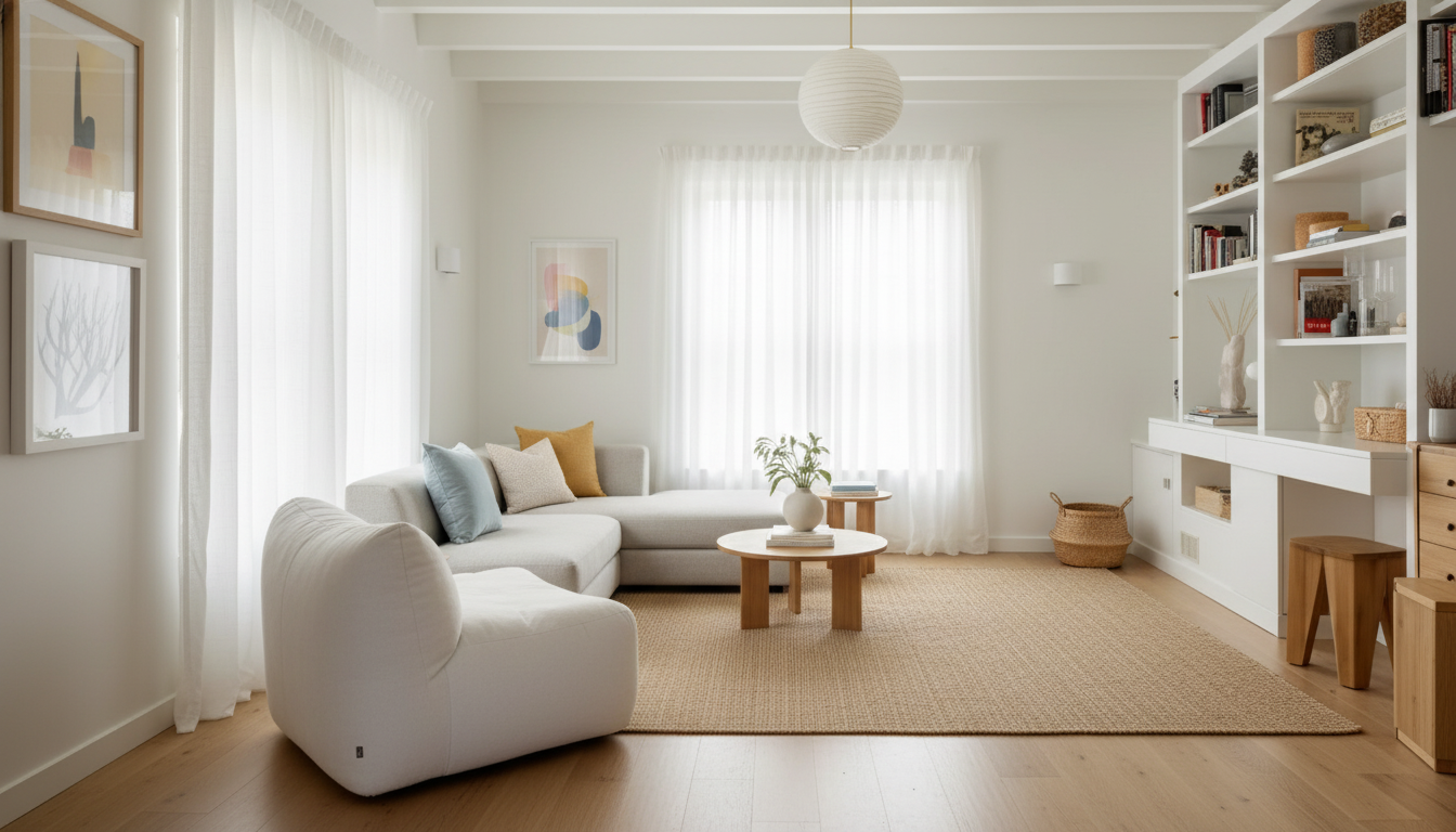 Make Small Rooms Feel Bigger: Light, Layout, Balance