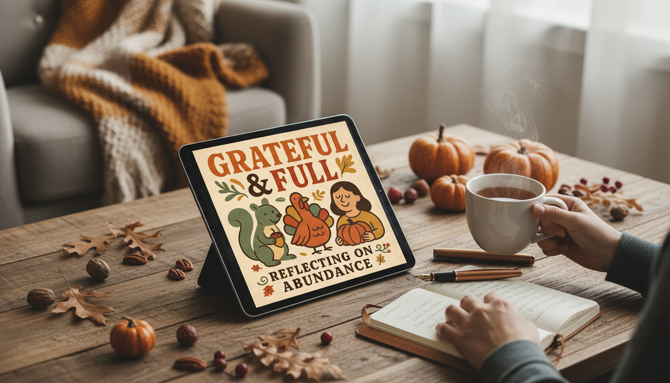 Mindful Thanksgiving: Reflect on Abundance & Real Gratitude