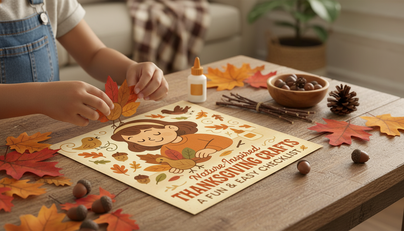 Nature-Inspired Thanksgiving Crafts: Easy Cozy Checklist