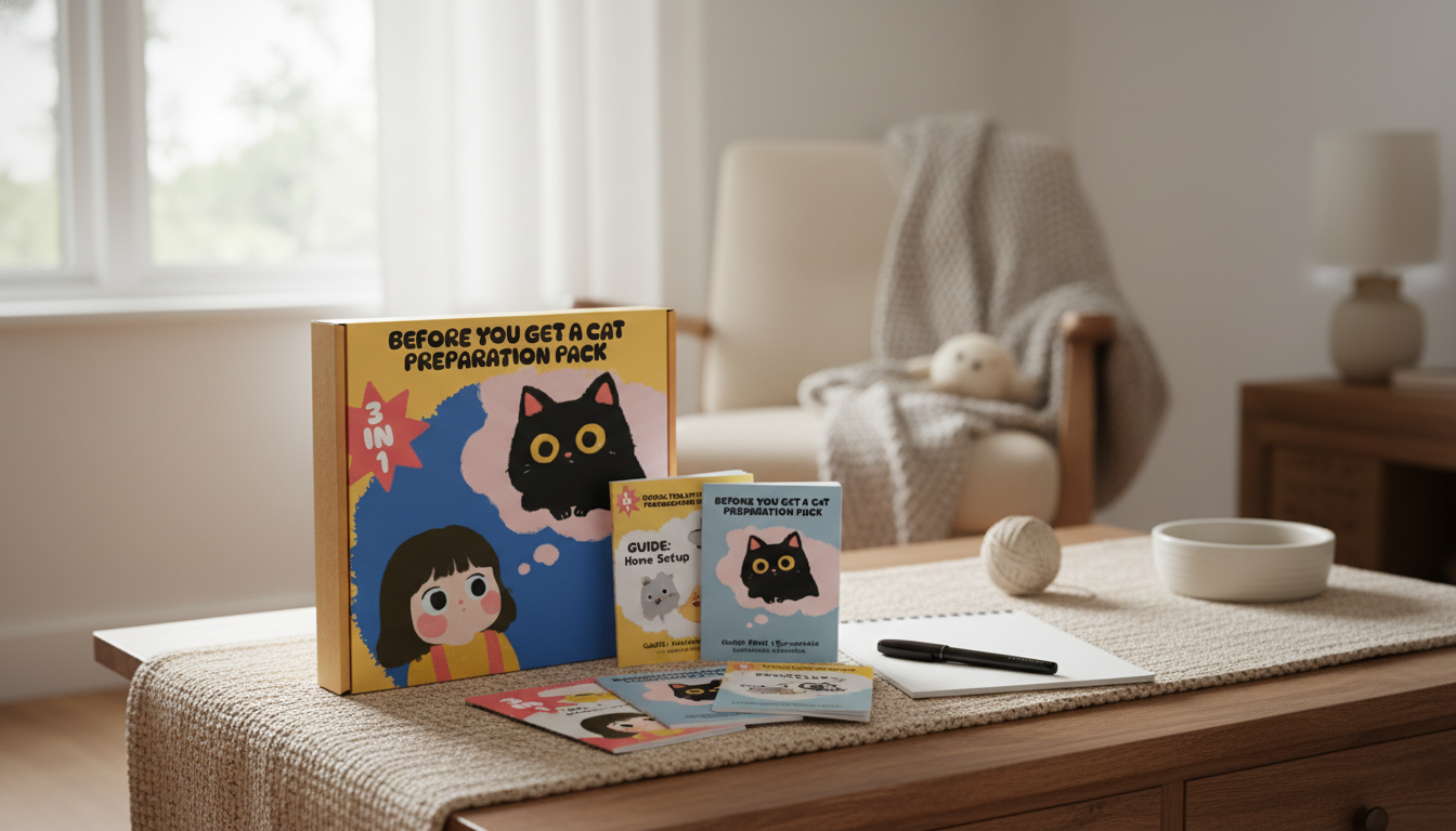 New Cat Prep Pack: Checklist for a Calm First Week