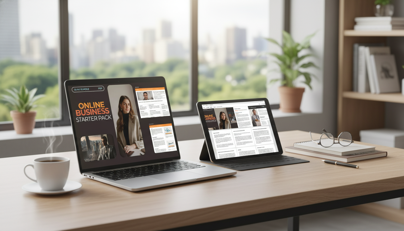 Online Business Starter Pack: Beginner Roadmap to Sales