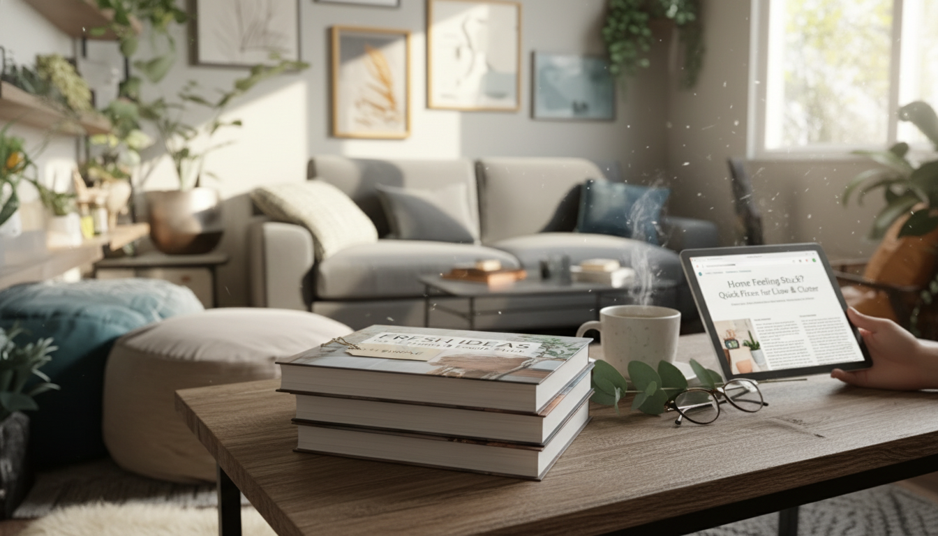 Home Feeling Stuck? Quick Fixes for Light, Flow & Clutter