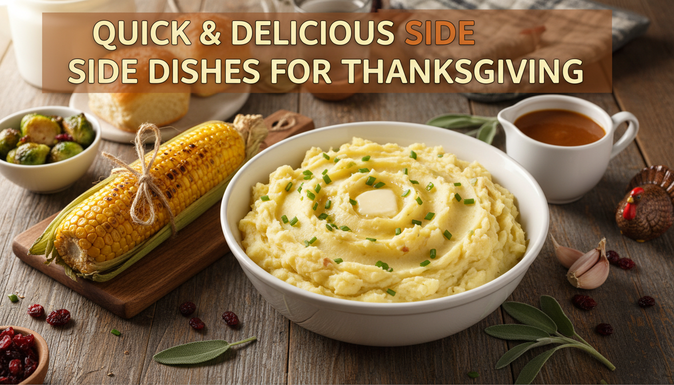 Quick Thanksgiving Side Dishes: Fast, Easy & Crowd-Pleasing