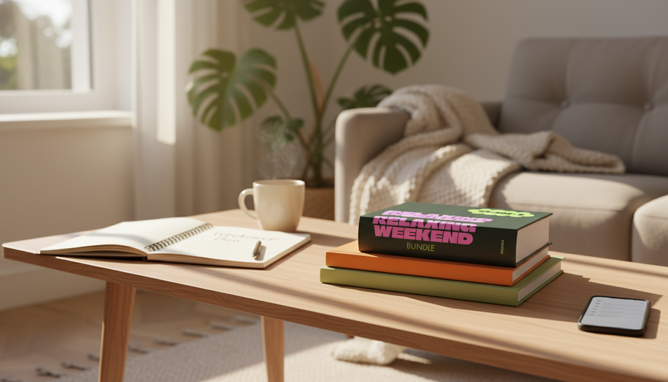 Relaxing Weekend Plan: Guides, Checklists & eBook Bundle