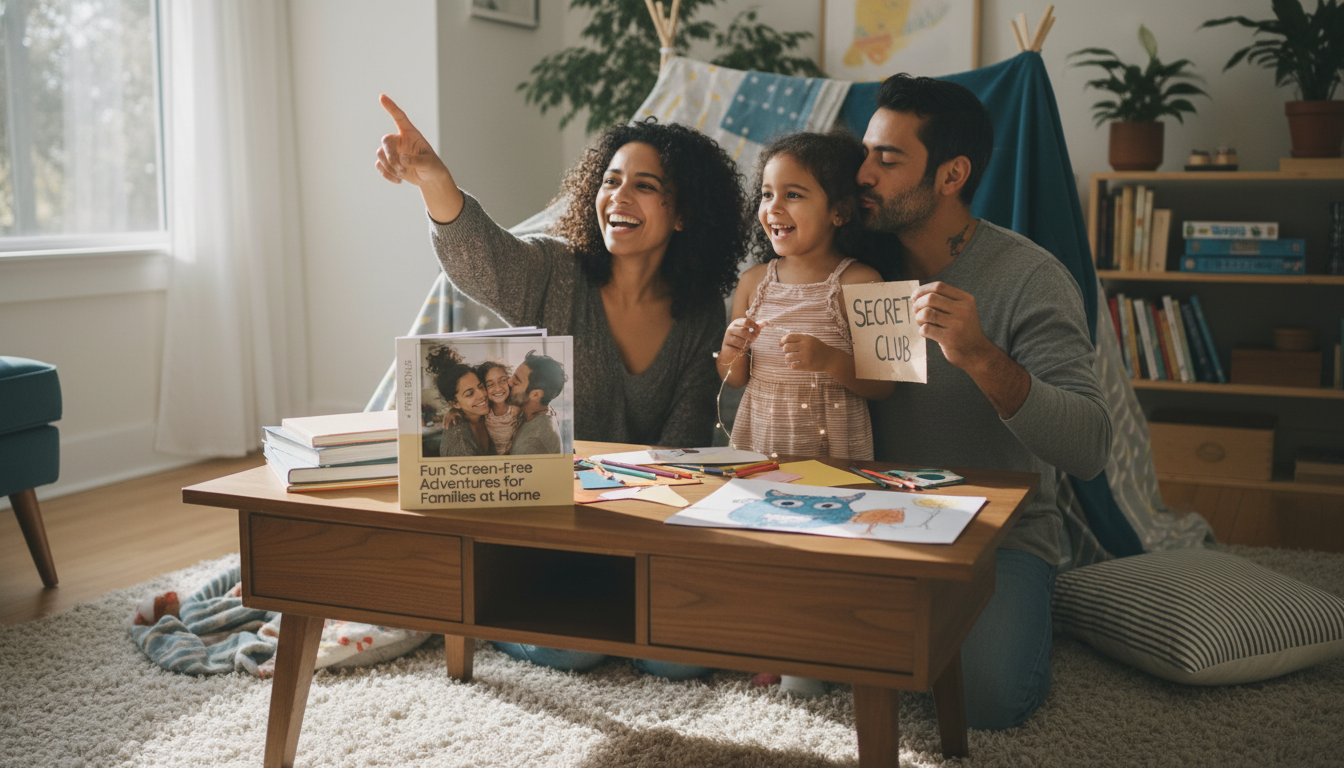 Screen-Free Family Adventures at Home: Quick, Creative Fun