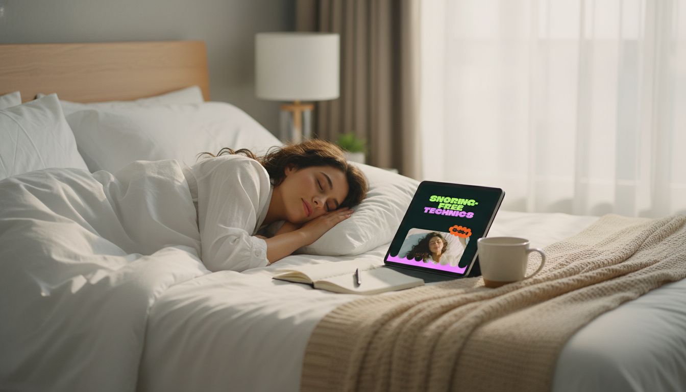 Stop Snoring: 7-Night Plan + 3-in-1 Digital Bundle
