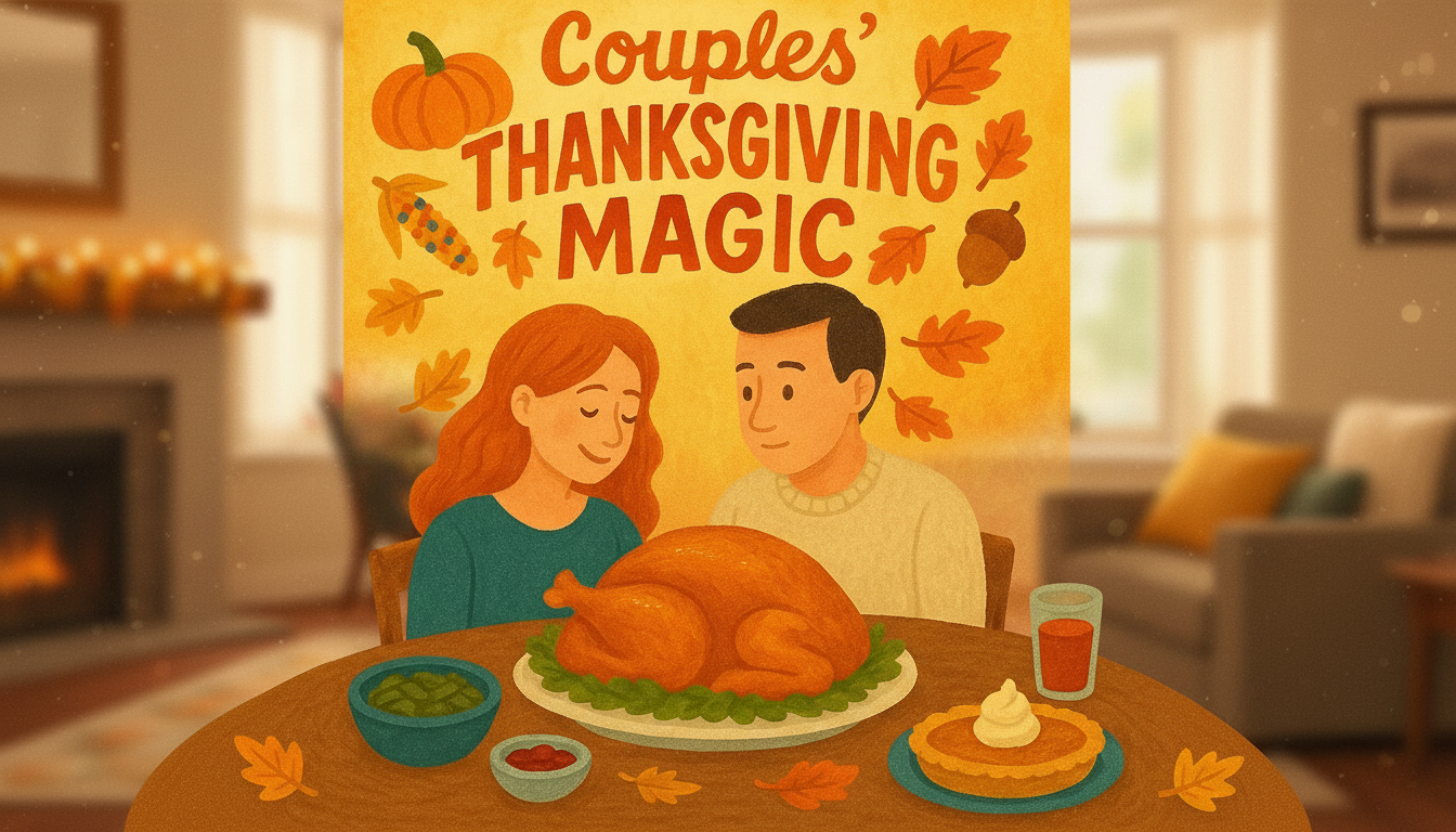 Thanksgiving Captions for Couples: Romantic, Cozy & Funny