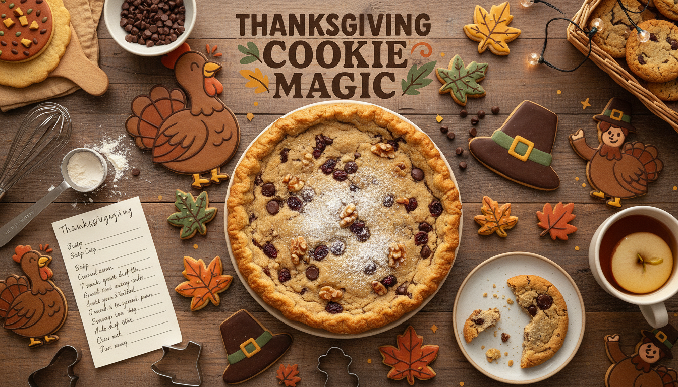Thanksgiving Cookie Checklist: Easy Festive Tray Plan