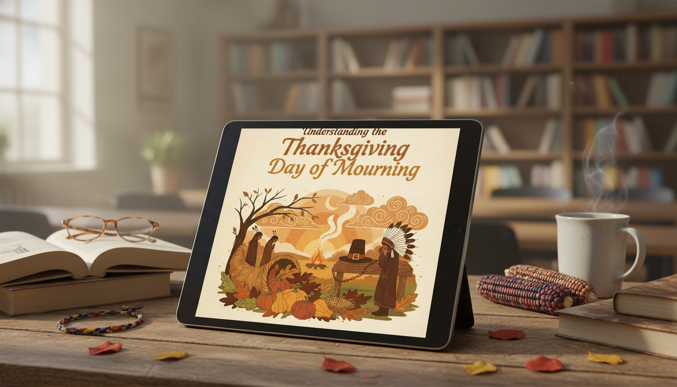 Thanksgiving Day of Mourning eBook for Teachers