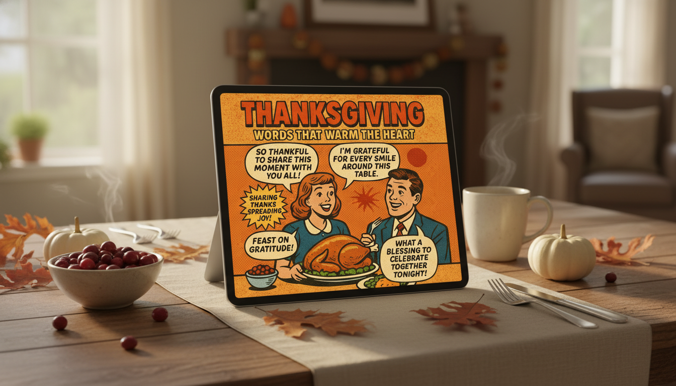 Thanksgiving Hosting Scripts: Warm Words for Every Moment