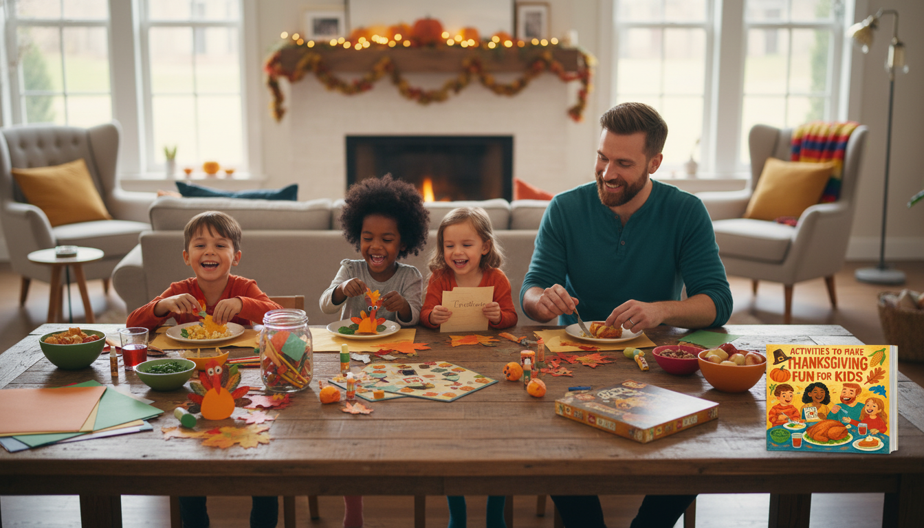 Thanksgiving Kids Activities: Crafts, Games & Gratitude
