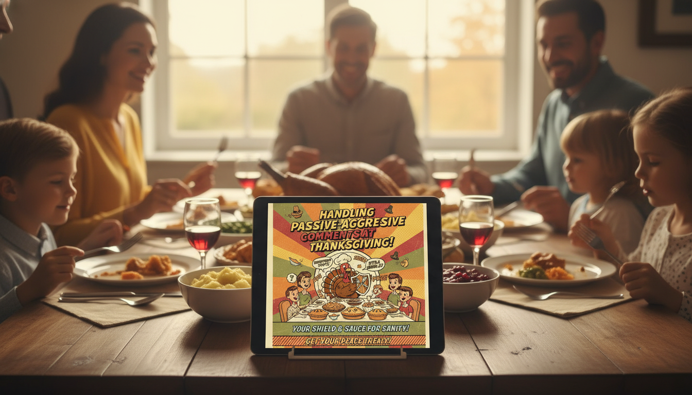 Thanksgiving Scripts for Passive-Aggressive Family Comments