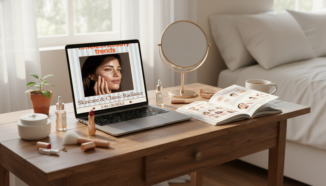 Timeless Beauty Bundle: Skincare, Radiance & Classic Makeup