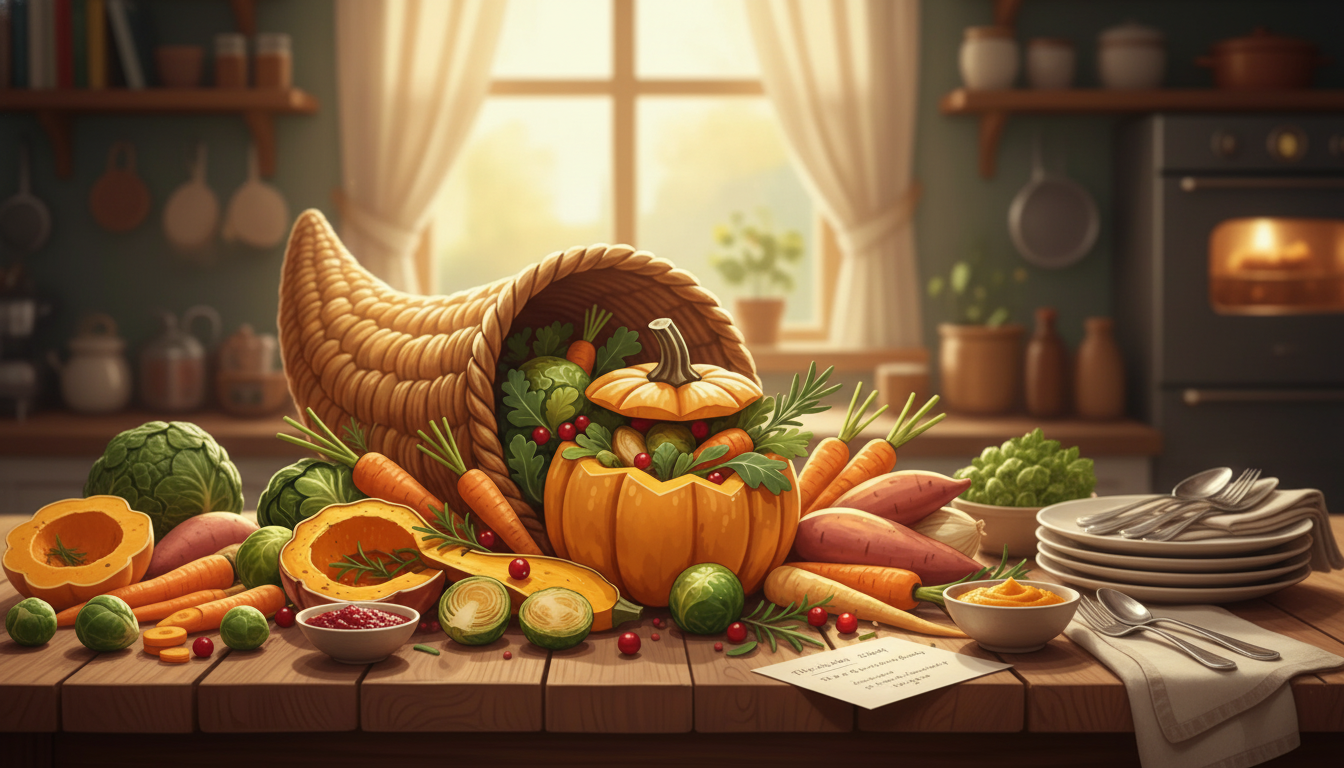 Vegetarian Thanksgiving Veggie Recipes: Sides, Sauces & More