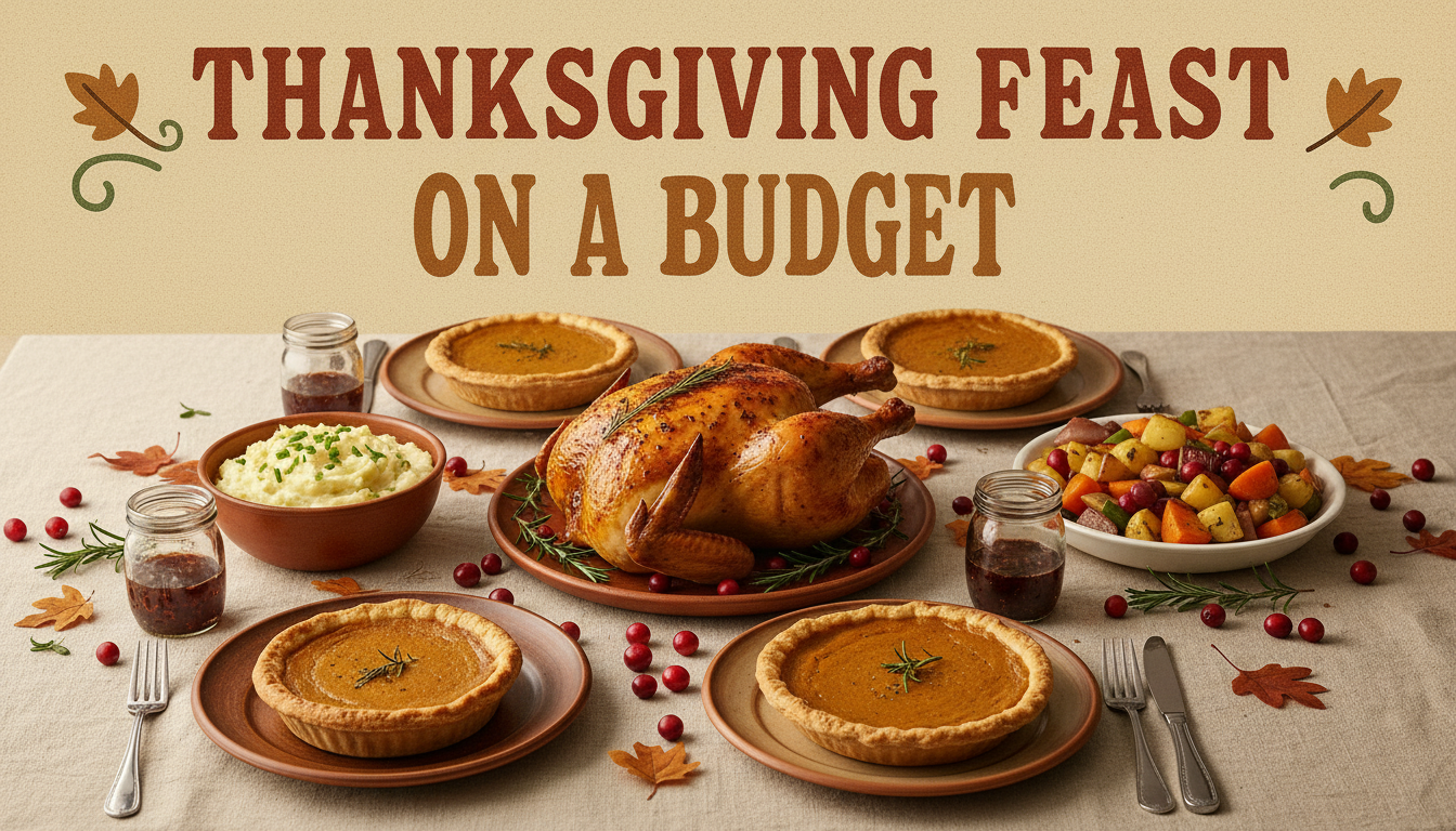 Budget Thanksgiving Dinner: Checklist Plan to Save Groceries