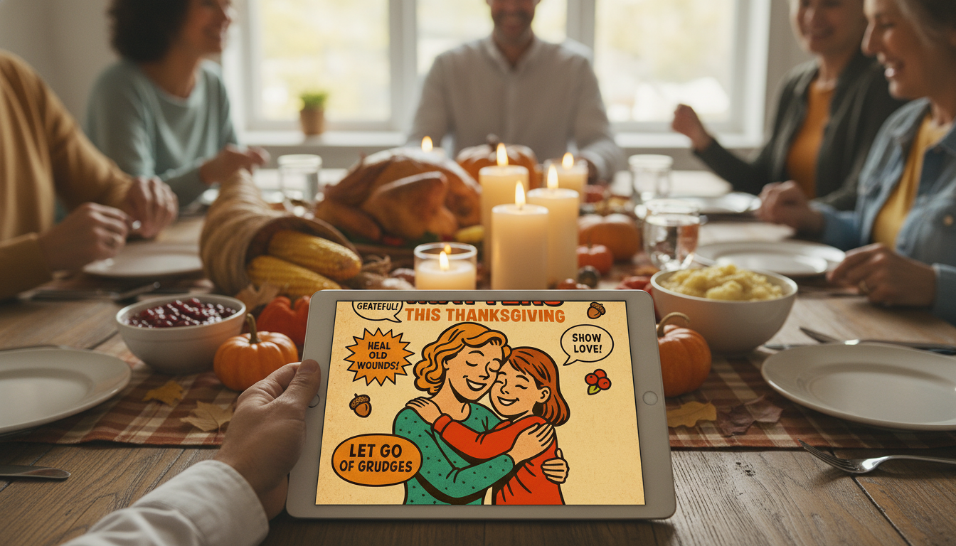 Forgiveness at Thanksgiving: Heal Hurt, Keep Peace