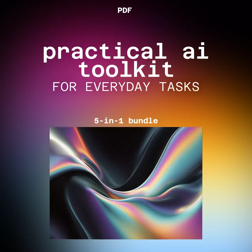 Everyday AI Toolkit: 5 Digital Guides for Smarter Routines
