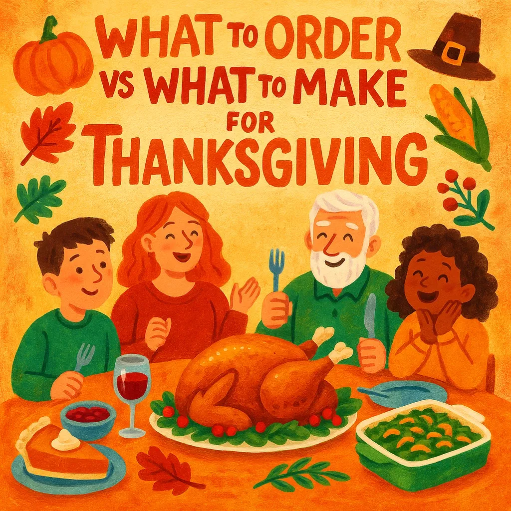 Thanksgiving Order vs Make Guide: Timeline + Checklist