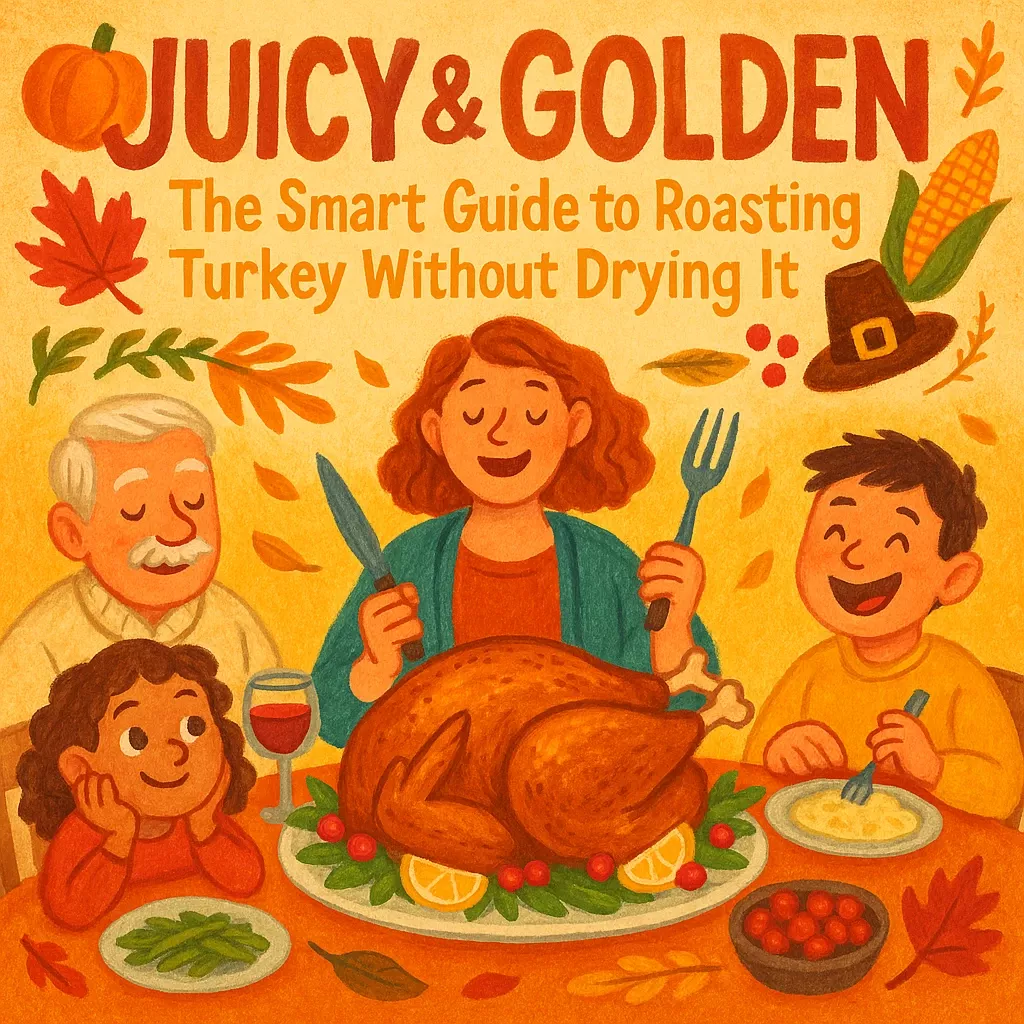 Roast Turkey That Stays Juicy: Temps, Rest & No Basting
